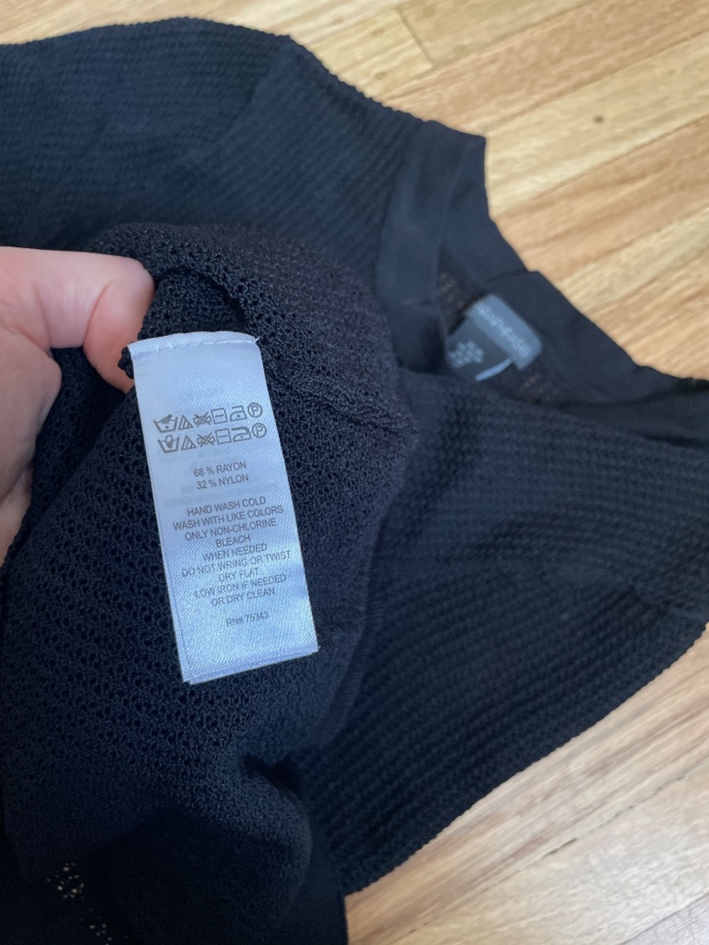 See-through top | XS - Picture 2 of 3